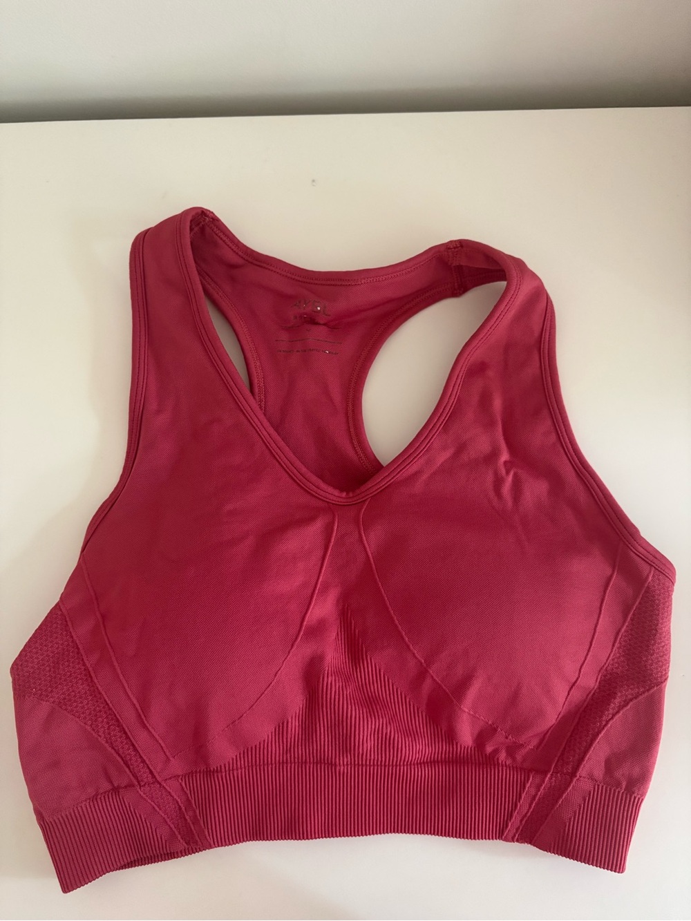 AYBL Seamless Racerback Sports Bra - Rose
